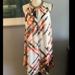 Beaded Vince Camuto trapezes dress size 0